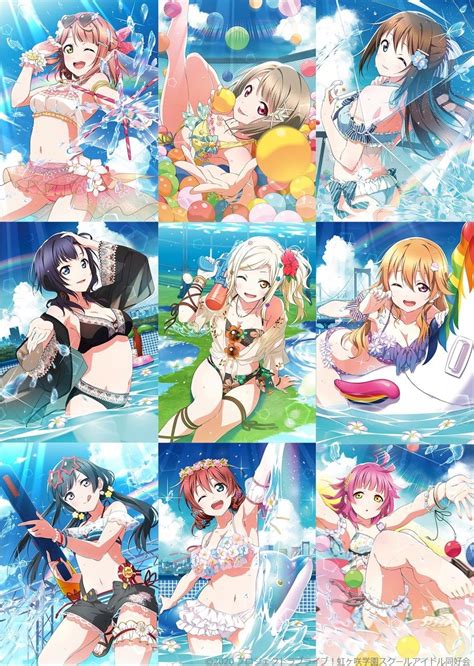 ラブライブ！シリーズ公式 On Twitter 【🌈虹ヶ咲書籍情報🌈】 ニジガクメンバーの新規水着姿のタペストリー＆コミックがセットになっ