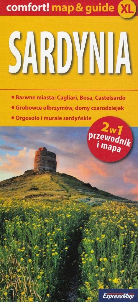 Sardynia 2w1 Mapa Samochodowa Wodoodporna EM 9776164707 Oficjalne