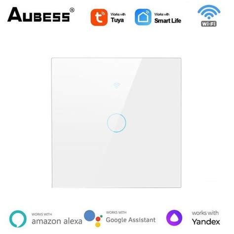 Eu Blanc A Poste Interrupteur Mural Tactile Intelligent Wi Fi