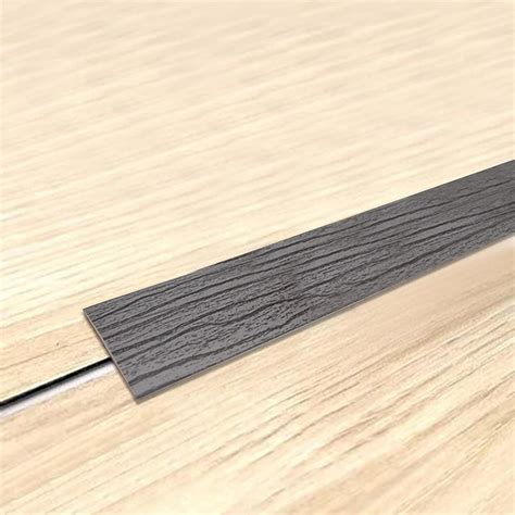 PVC Flat Transition Strip Divider Strip 3M Self Adhesive Floor Door