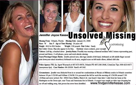 Jennifer Kesse Unsolved Missing 2007 Orlando Fl 001