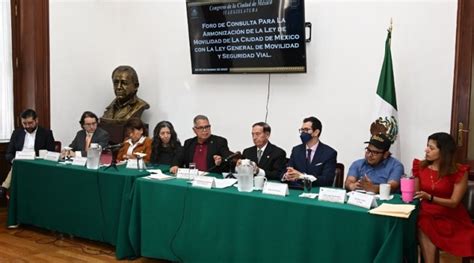 En “foro De Consulta Para La Armonización De La Ley De Movilidad De La