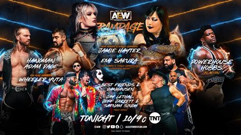 Aew Rampage Results From Rupp Arena In Lexington Ky