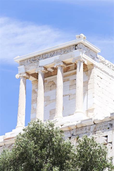 Temple of Athena Nike on the Acropolis Stock Photo - Image of architecture, column: 146846988