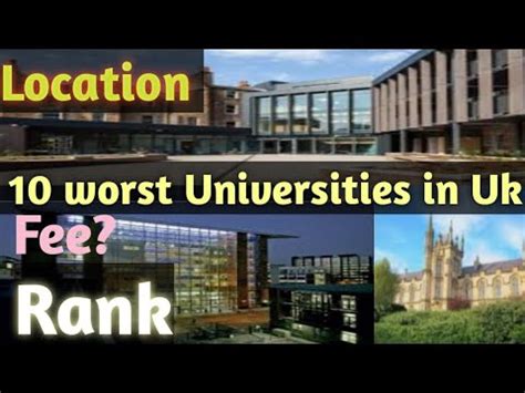 10 Worst University For Study Uk Study Visa Credibility Interview