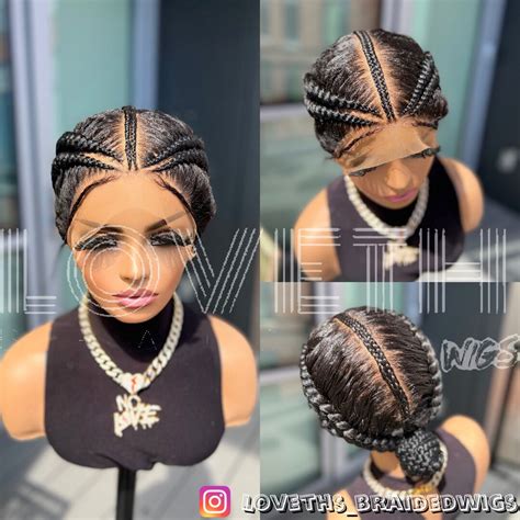 Ready To Ship Next Day2days FREE SHIPPING Full Lace Braided Wig Box