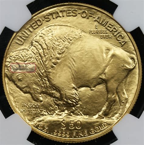 2006 American Buffalo Gold 50 One Ounce Ms 70 Ngc 9999 Fine