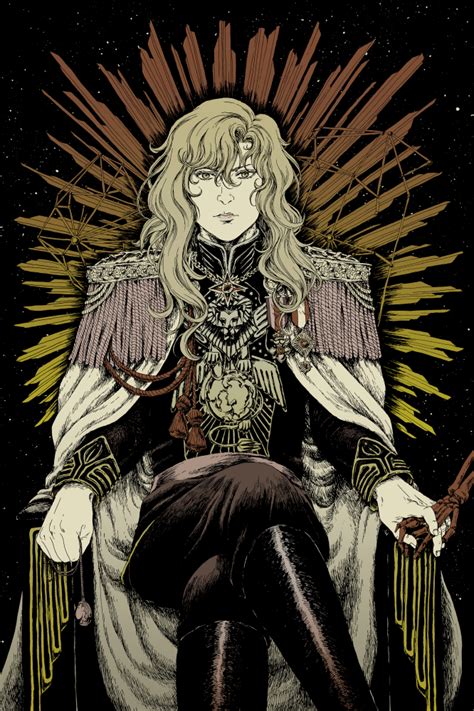 Reinhard Von Lohengramm Ginga Eiyuu Densetsu Drawn By Joanna Krotka