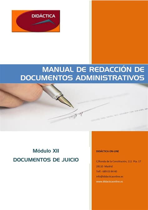 Redacción de Documentos Administrativos