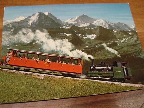 Brienz Rothorn Bahnm 1977 SBR Stempel Station Kaufen Auf Ricardo