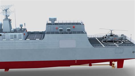 Chinese Type 052d Destroyer Model - TurboSquid 1153716