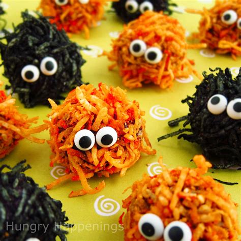 Mini Monster Cheese Balls for Halloween with Video Tutorial