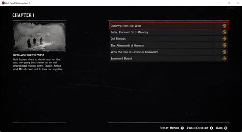 RDR2 All Chapter 1 Missions - All Gold - Start of Chapter 2 - Barebones ...