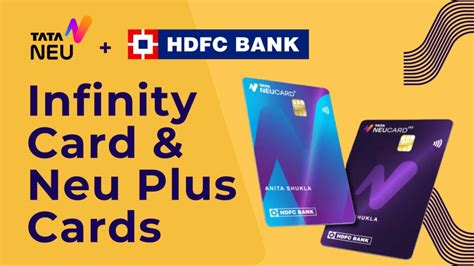 HDFC Tata Neu Cards Infinity Card Neu Plus Cards Comprehensive