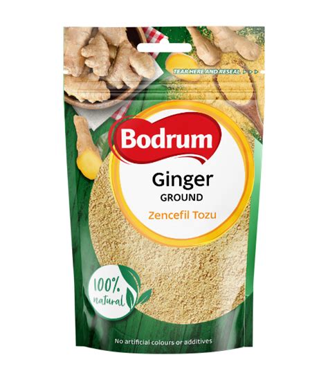 Bodrum Ginger Ground G Shop At Bodrumfoods Co Uk