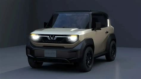 VinFast Unveils The 2023 VF 3 A Compact Electric Mini Car For The