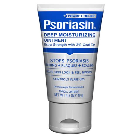 Psoriasin Deep Moisturizing Ointment Extra Strength 2 Coal Tar 42 Oz