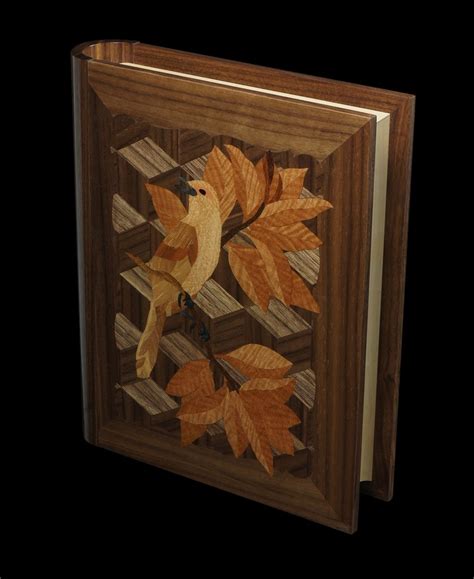 Handmade Wooden Book-Bird by Marquetry - custom furniture | CustomMade.com