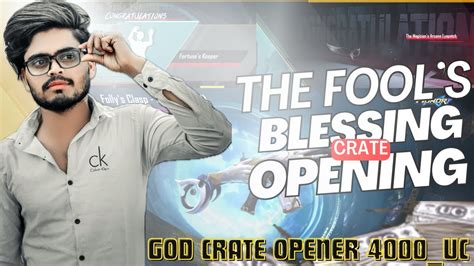 The Fools Blessings Crate Opening Scar L Crate Opening God Crate