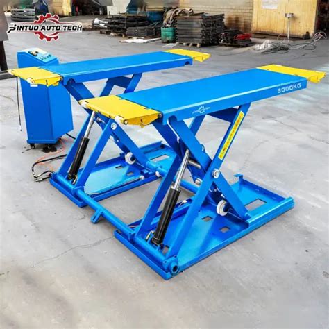 Jintuo 3ton Twin Scissor Car Lift Electrical Hydraulic 3000kg