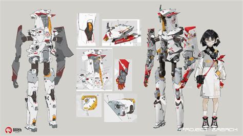 ArtStation Robot For Project Breach Game Concept Art Robots