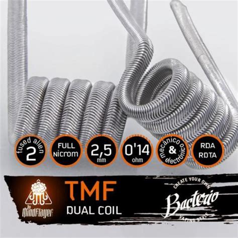 Bacterio Coils TMF 0 14 Ohm Pack 2 Bacterio Coils VaporPlanet