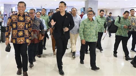 AHY TIBA BALI MENTERI ATR BPN INI AKAN HADIRI WWF 2024 YouTube