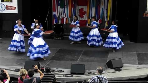 El Sombrero Azul Danza Folklorica Youtube