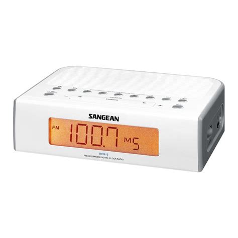 Have a question about Sangean FM/AM Digital Tuning Alarm Clock Radio (White)? - Pg 1 - The Home ...