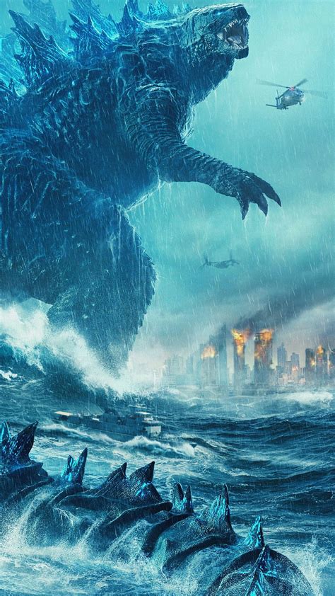 Godzilla King Of The Monsters 2019 Poster In 1080x1920 Resolution Legendary Godzilla Hd Phone