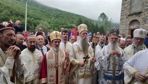 Novi Ivot Drevne Svetinje U Crn I Kod Bijelog Polja Obavljeno