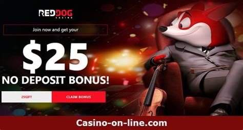 Red Dog Casino no Deposit bonus codes 2019 - $25 free chip