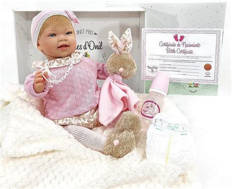 Nines Artesanals DOnil Tita Reborn Doll With Accessories R 1035 TopToy