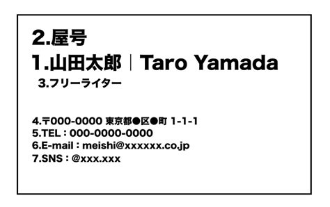 個人事業主 フリーランスの名刺の作り方。載せるべき8つの情報【屋号 肩書き 住所etc 】 Workship Magazine ワーク