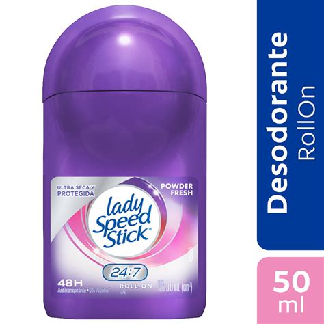 Droguería La Economía desodorante lady speed stick powder fresh roll