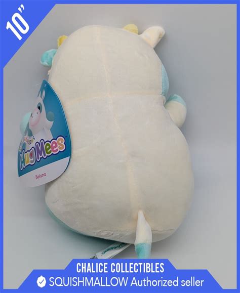 Squishmallows Kellytoy Plush Hug Mees Series B 10 Belana The Cow Nwt