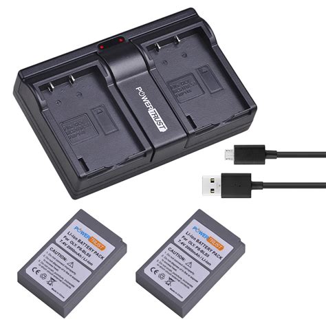 Pc Ps Bls Bls Bls Bls Camera Battery Usb Dual Charger For