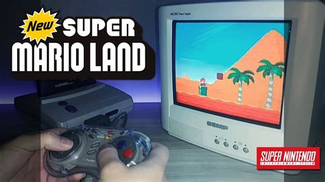 New Super Mario Land Gameplay Super Nintendo Youtube