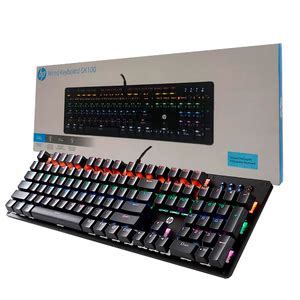 Teclado Usb Game Mecanico Gk Led Hp Leroy Merlin