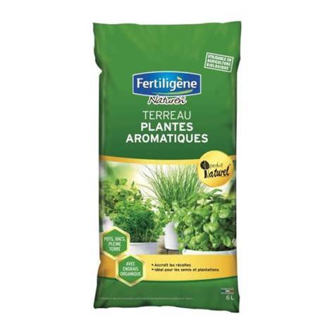 Fertiligene Terreau Plantes Aromatiques L Gamm Vert