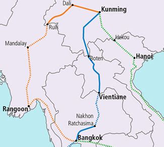 Malaysia Railway Map