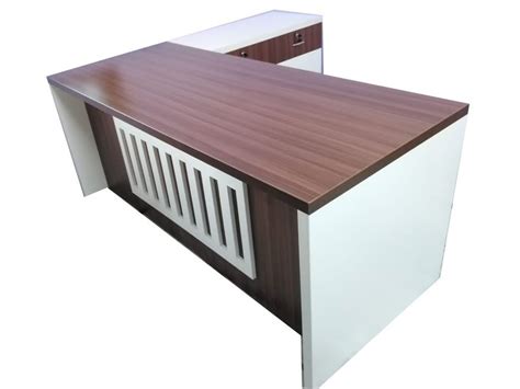 L Shape Teak Wooden Office Table At Rs 19000 Hyderabad ID 25568829330