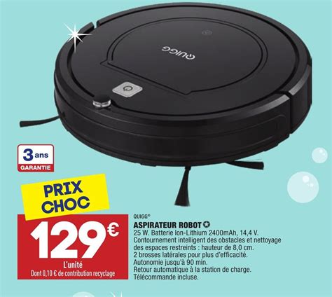 Promo Aspirateur Robot Chez Aldi