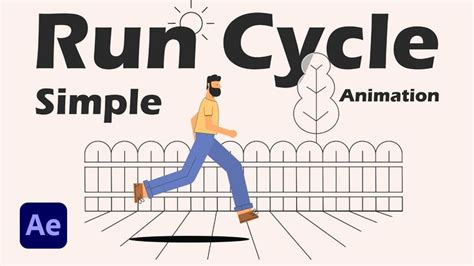 Run Cycle Animation After Effects Fast Simple Run Cycle After