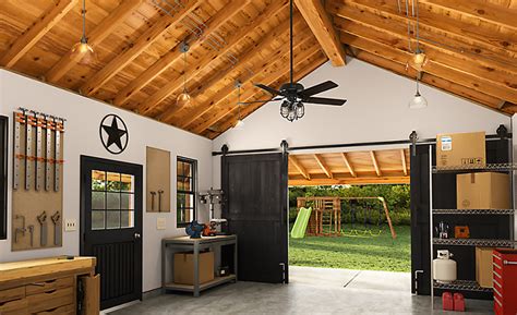 How To Choose The Best Lighting For Your Garage Workshop The Home Depot