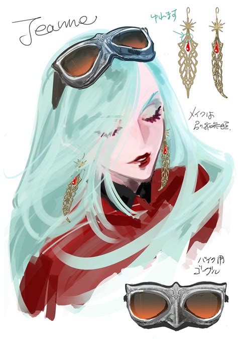 Bayonetta Jeanne Concept Art