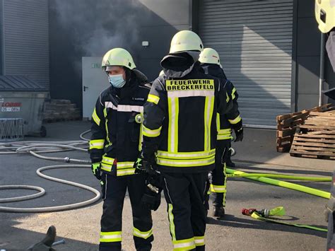 Stadt Bung Der Feuerwehr Breckerfeld