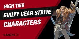 Guilty Gear Strive Tier List January 2025 Best Characters