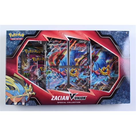 Pokemon Tcg Zacian V Union Special Collection With Packs