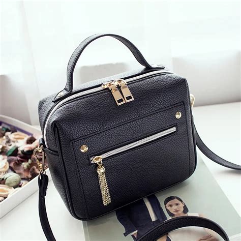 Bolsa Feminina Crossbody Saco Pequeno Saco De Ombro Das Mulheres Borla